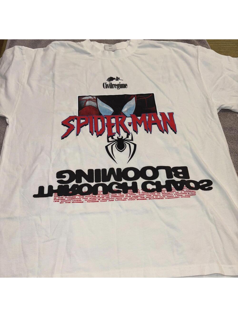 Civil Regime Myles Morales Spider-Man Graphic Tee NWT XL